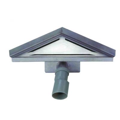 SCARETO ANGOLO - ΚΑΝΑΛΙ ΓΩΝΙΑΣ L 25x25cm ST/ST304+ΣΙΦ Φ40/50#