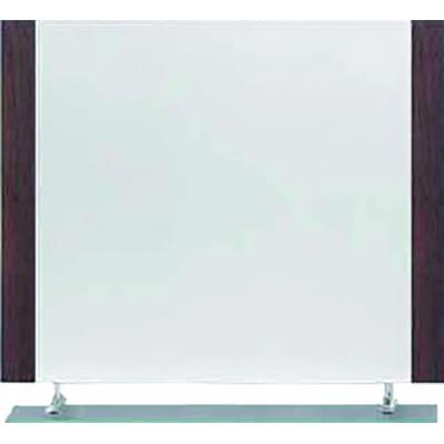 WENGE-GLASS ΚΑΘΡΕΦΤΗΣ120Χ80Η+ΕΤΑΖΕΡΑ.