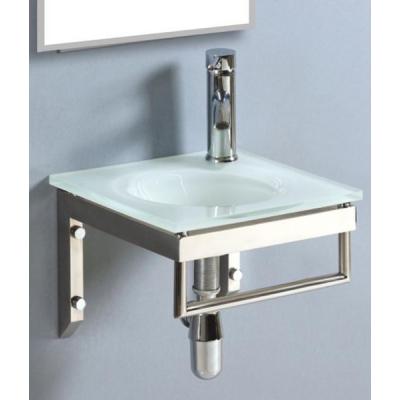 GLASS DAMA - ΝΙΠΤΗΡΑΣ 35*35 EXTRA CLEAR GLASS BACK WHITE_