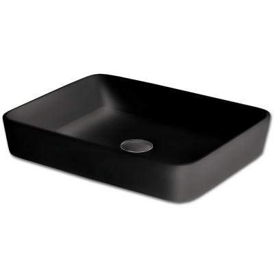 LUNGO-COMO - ΝΙΠΤΗΡΑΣ MAT ΜΑΥΡΟ 48,5X37,5X14