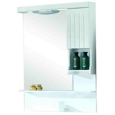 FAMOSO - ΚΑΘΡΕΠΤΗΣ ΕΠΙΠΛΟΥ PVC 79x12,5x100h ΜΕ ΦΩΣ - ΛΕΥΚΟ_