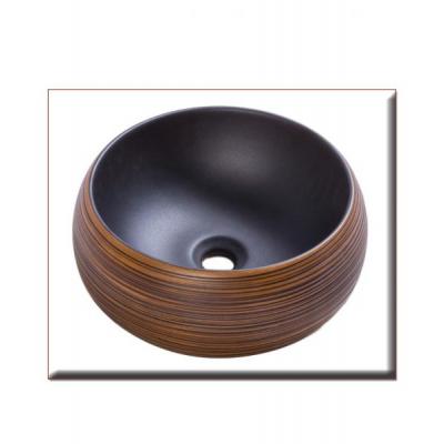 ZAGORA  ΝΙΠΤΗΡΑΣ 350*350*160 ΣΑΓΡΕ KAFE MAT MAYRO